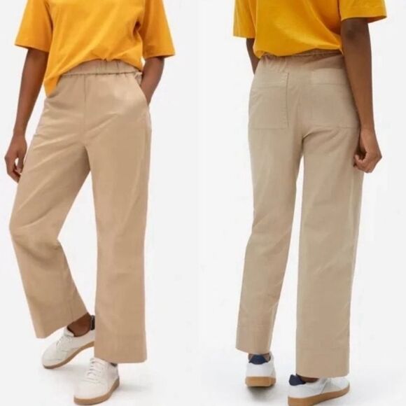 Everlane the easy pant tan khaki - Picture 1 of 5